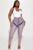 Under The Radar Stretch Skinny Jeans - Pink sold by Fashion Nova