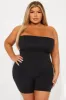 Deena Double Lined Romper - Black sold by Fashion Nova