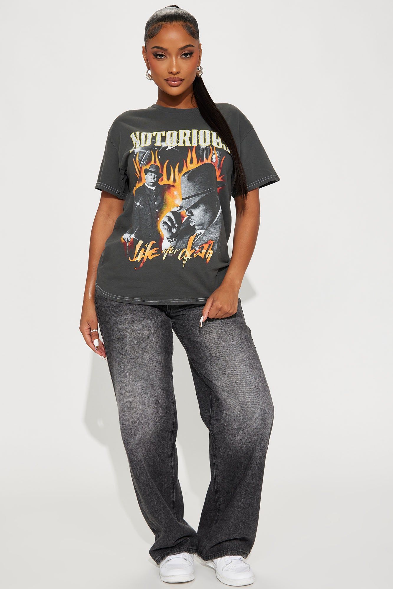 Life After Death Biggie Tshirt - Black sold by Fashion Nova product image thumbnail 2