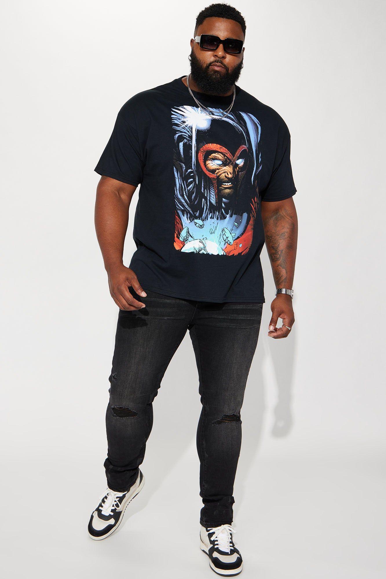 Magneto Force Short Sleeve Tee - Black sold by Fashion Nova product image thumbnail 5