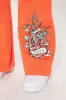 Ed Hardy Panther Rose Pant - Peach sold by Fashion Nova