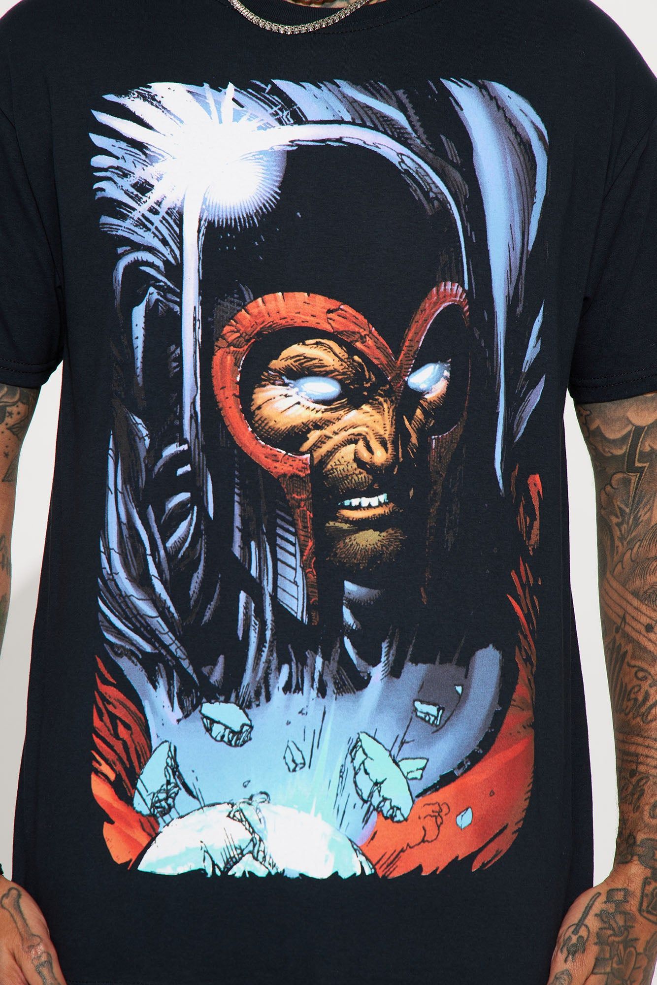 Magneto Force Short Sleeve Tee - Black sold by Fashion Nova product image thumbnail 4