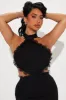 Weekend in Madrid Midi Dress - Black sold by Fashion Nova