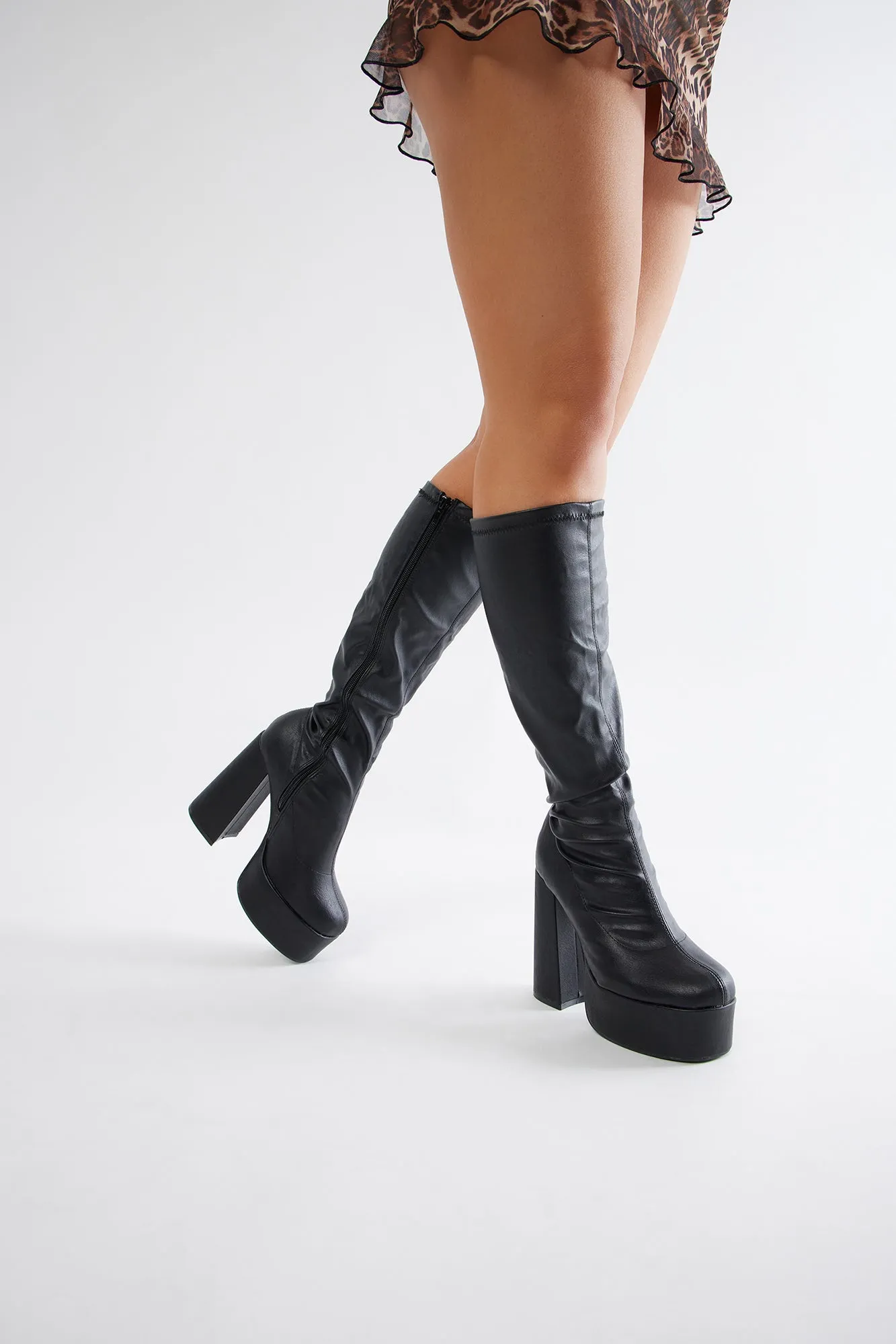 Camden Platform Boots - Black sold by Fashion Nova product image thumbnail 4