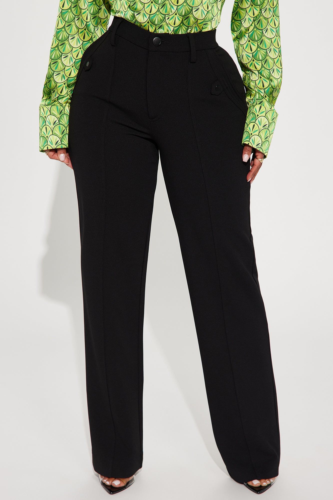 First Glimpse Trouser - Black sold by Fashion Nova product image thumbnail 2