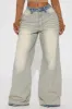 A Cut Above The Rest Tinted Baggy Jeans - Vintage Wash sold by Fashion Nova
