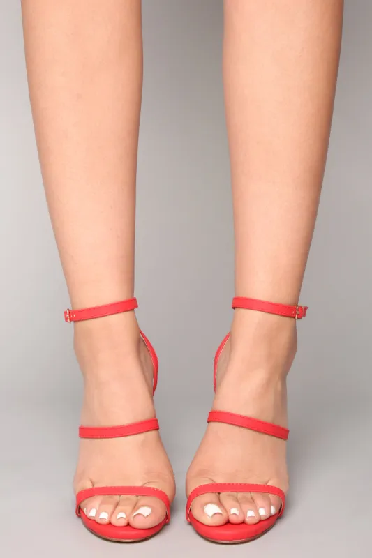 No Obligation Heel - Red sold by Fashion Nova