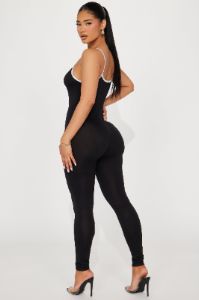 Embrace Me Jumpsuit - Black sold by Fashion Nova