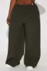 All My Blessings Track Pant - Olive sold by Fashion Nova