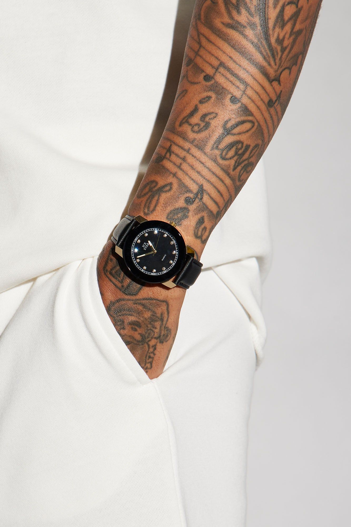 Everythings Analog Watch - Black/Gold sold by Fashion Nova product image thumbnail 2