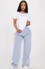 Allison Wide Leg Trouser - Grey sold by Fashion Nova