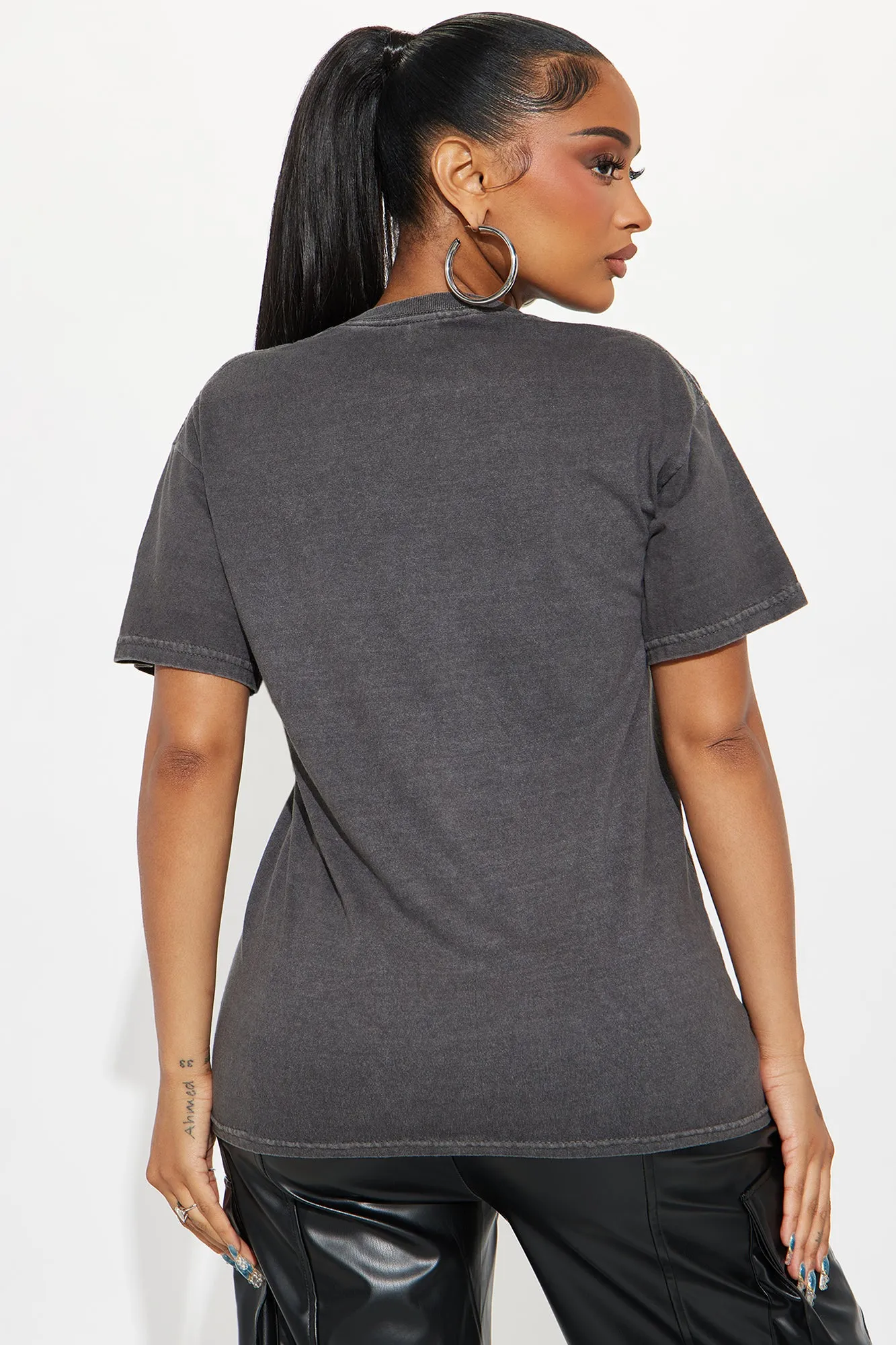 Shes A Saint Washed Tshirt - Charcoal sold by Fashion Nova product image thumbnail 4