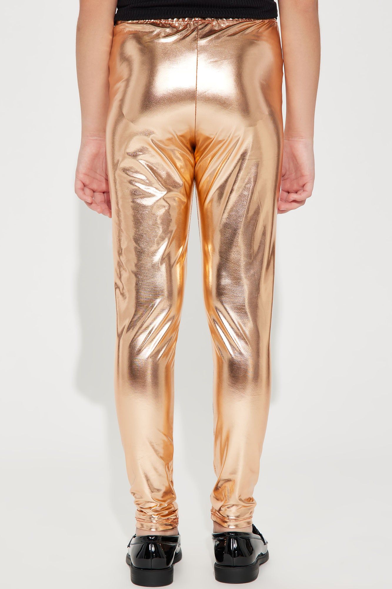 Mini Liquid Drip Legging - Rose Gold sold by Fashion Nova product image thumbnail 4