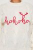 Ho Ho Ho Sweater - Ivory/combo sold by Fashion Nova