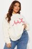 Ho Ho Ho Sweater - Ivory/combo sold by Fashion Nova