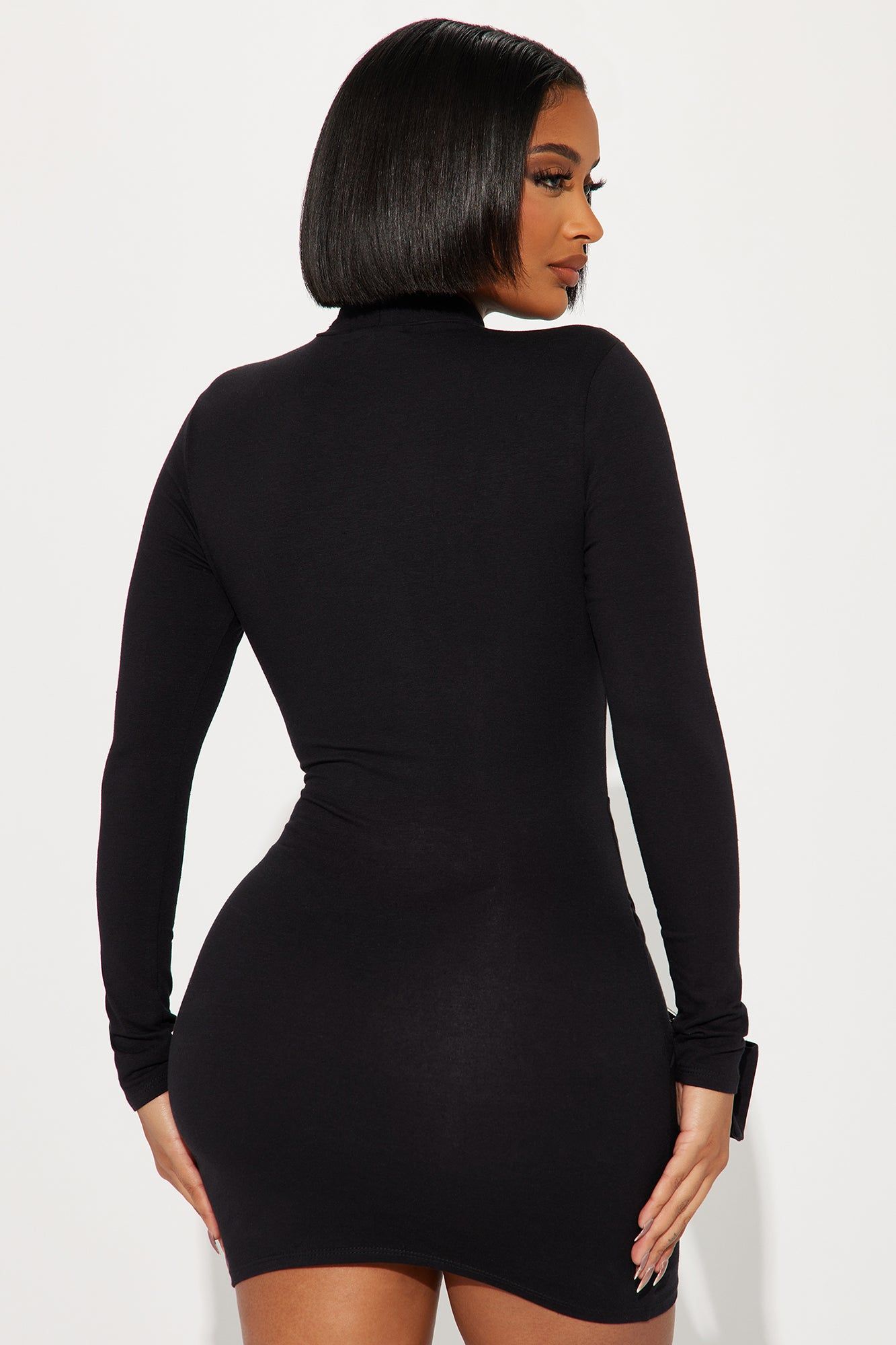 Electric Mini Dress - Black sold by Fashion Nova product image thumbnail 4