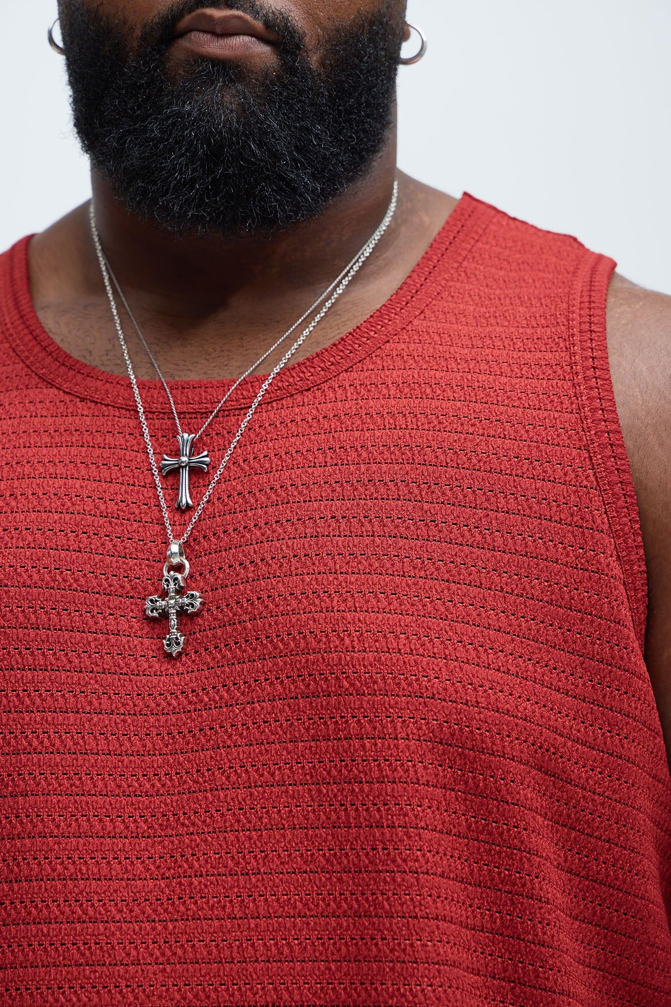 Rowan Textured Tank - Red sold by Fashion Nova product image thumbnail 5