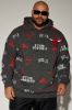 Bulls Say It Again Hoodie - Charcoal sold by Fashion Nova