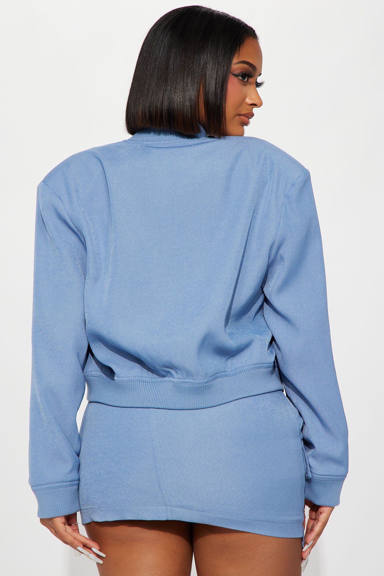 Calm Down Mini Skirt Set - Blue sold by Fashion Nova product image thumbnail 3