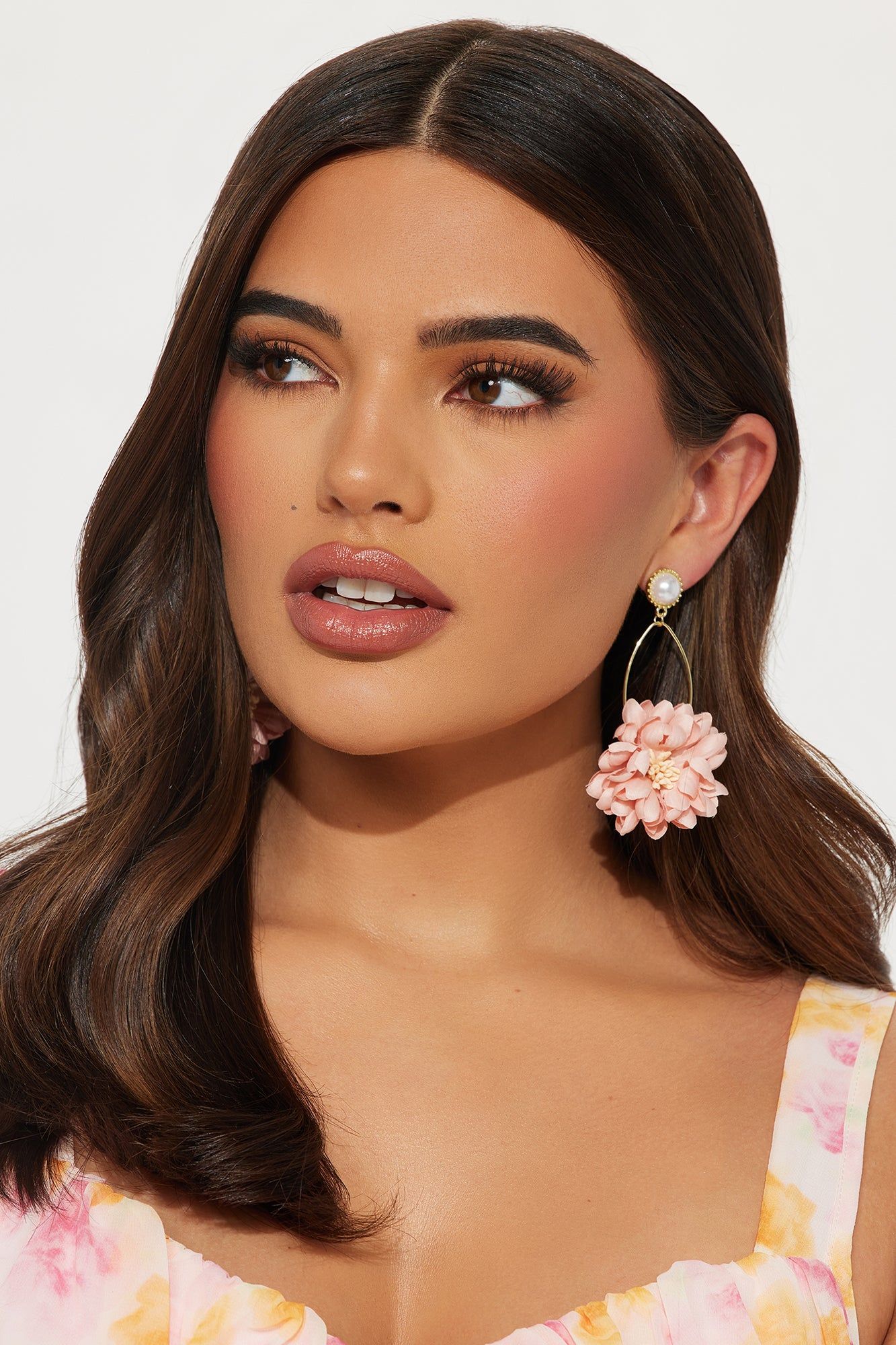 Spring Fever Floral Earrings - Pink/combo sold by Fashion Nova product image thumbnail 2