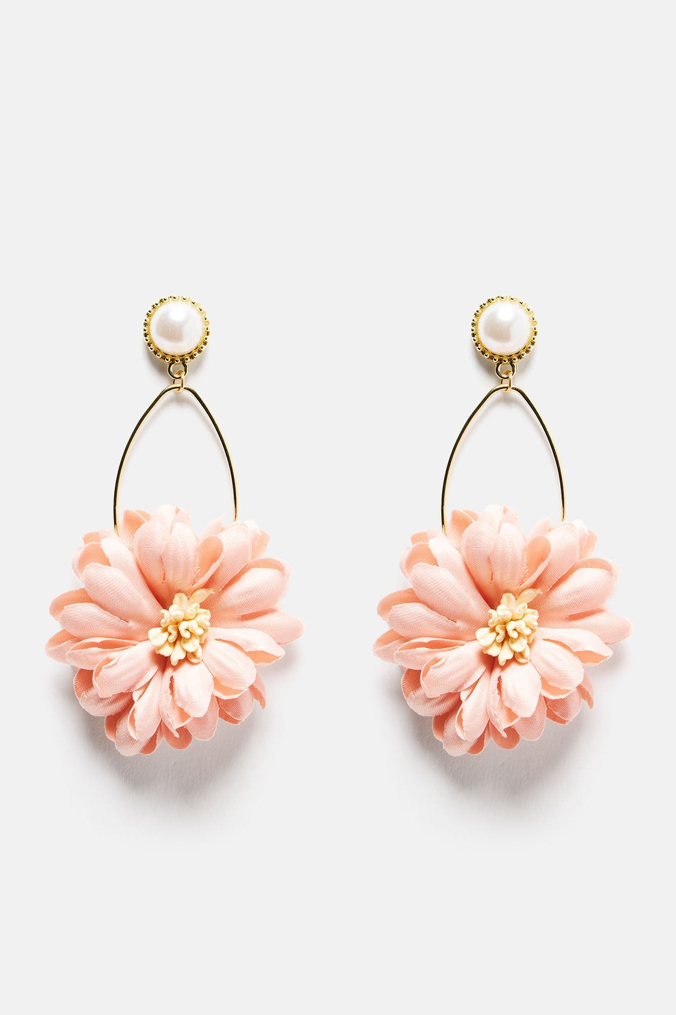 Spring Fever Floral Earrings - Pink/combo sold by Fashion Nova product image thumbnail 3