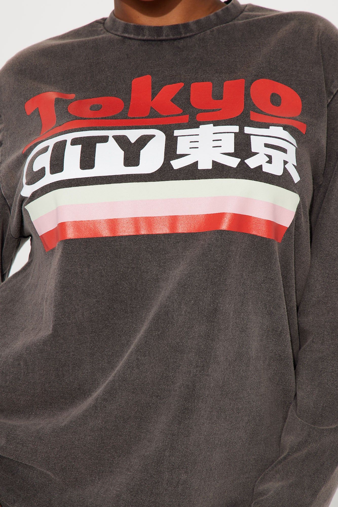 Tokyo City Mineral Wash Legging Set - Black/Red sold by Fashion Nova product image thumbnail 3