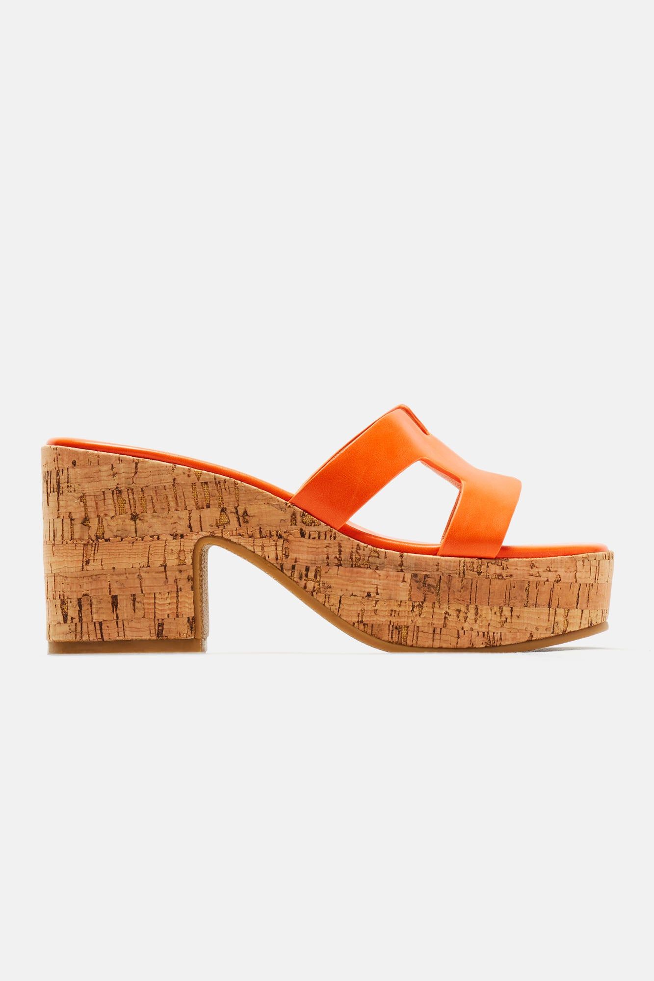 Feeling Unbothered Wedges - Orange sold by Fashion Nova product image thumbnail 5