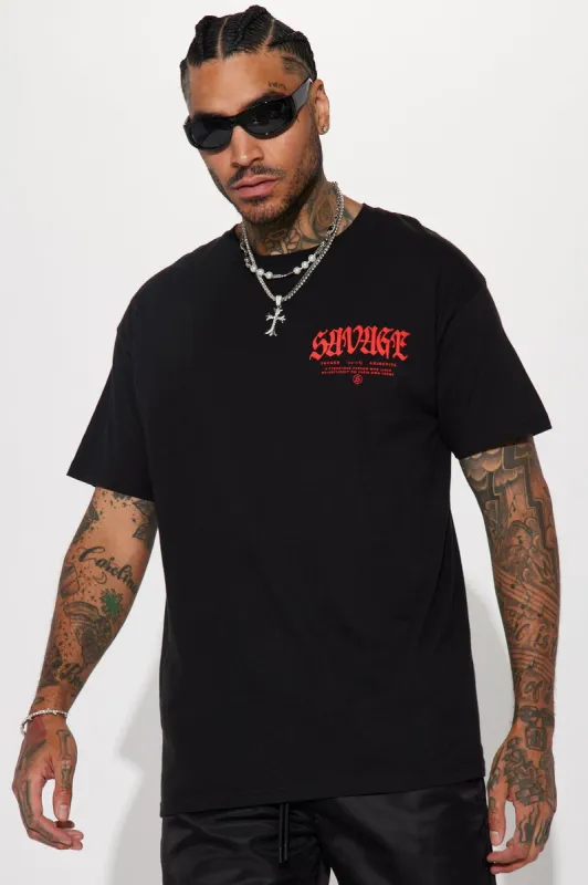 Savage Seas Short Sleeve Tee - Black sold by Fashion Nova