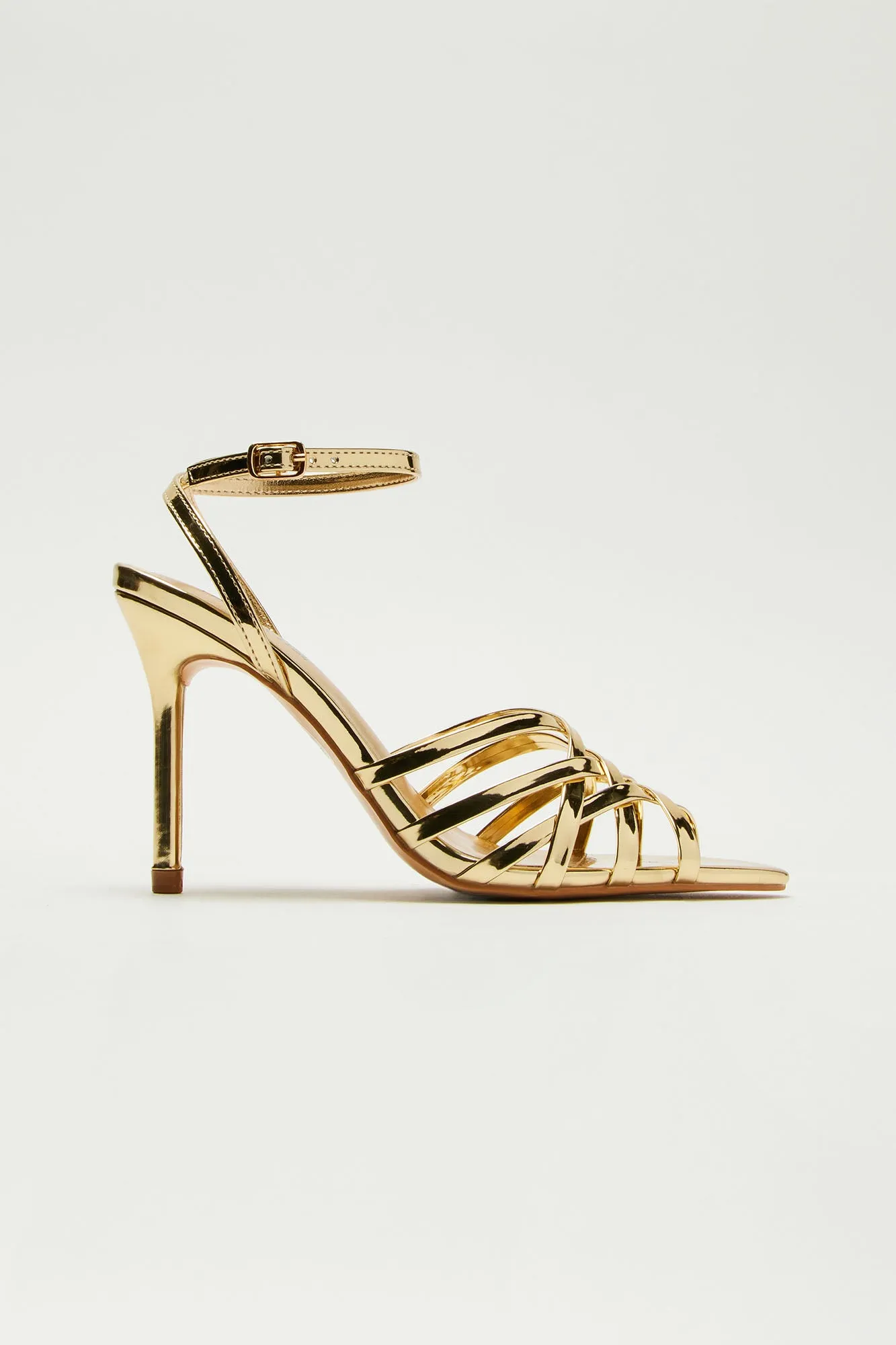 Making It Happen Heels - Gold sold by Fashion Nova product image thumbnail 3