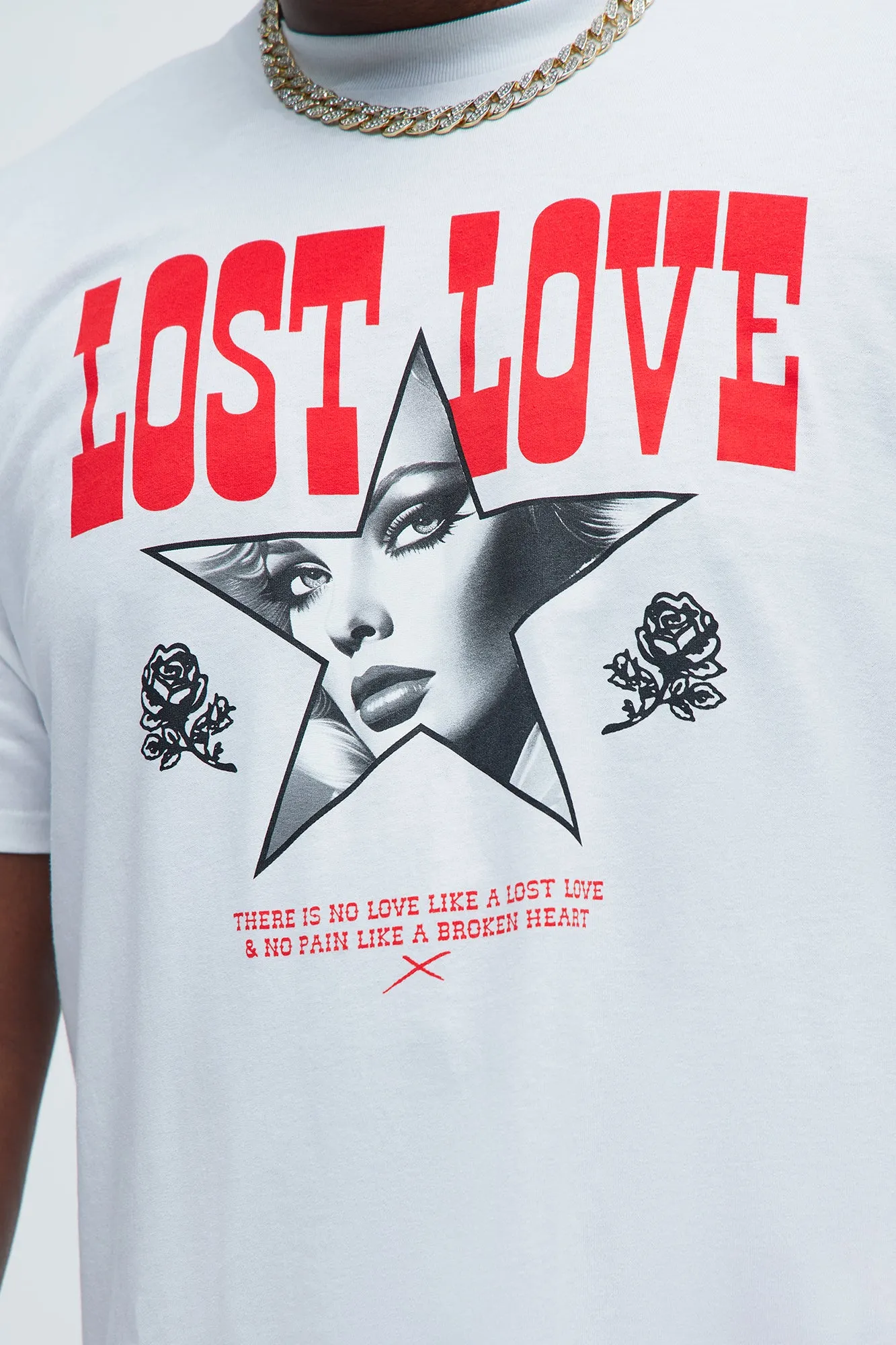 Like Lost Love Short Sleeve Tee - White sold by Fashion Nova product image thumbnail 5