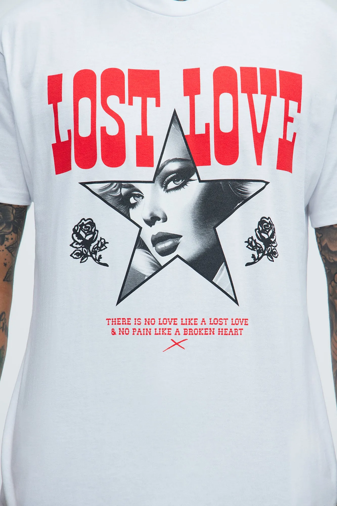 Like Lost Love Short Sleeve Tee - White sold by Fashion Nova product image thumbnail 3