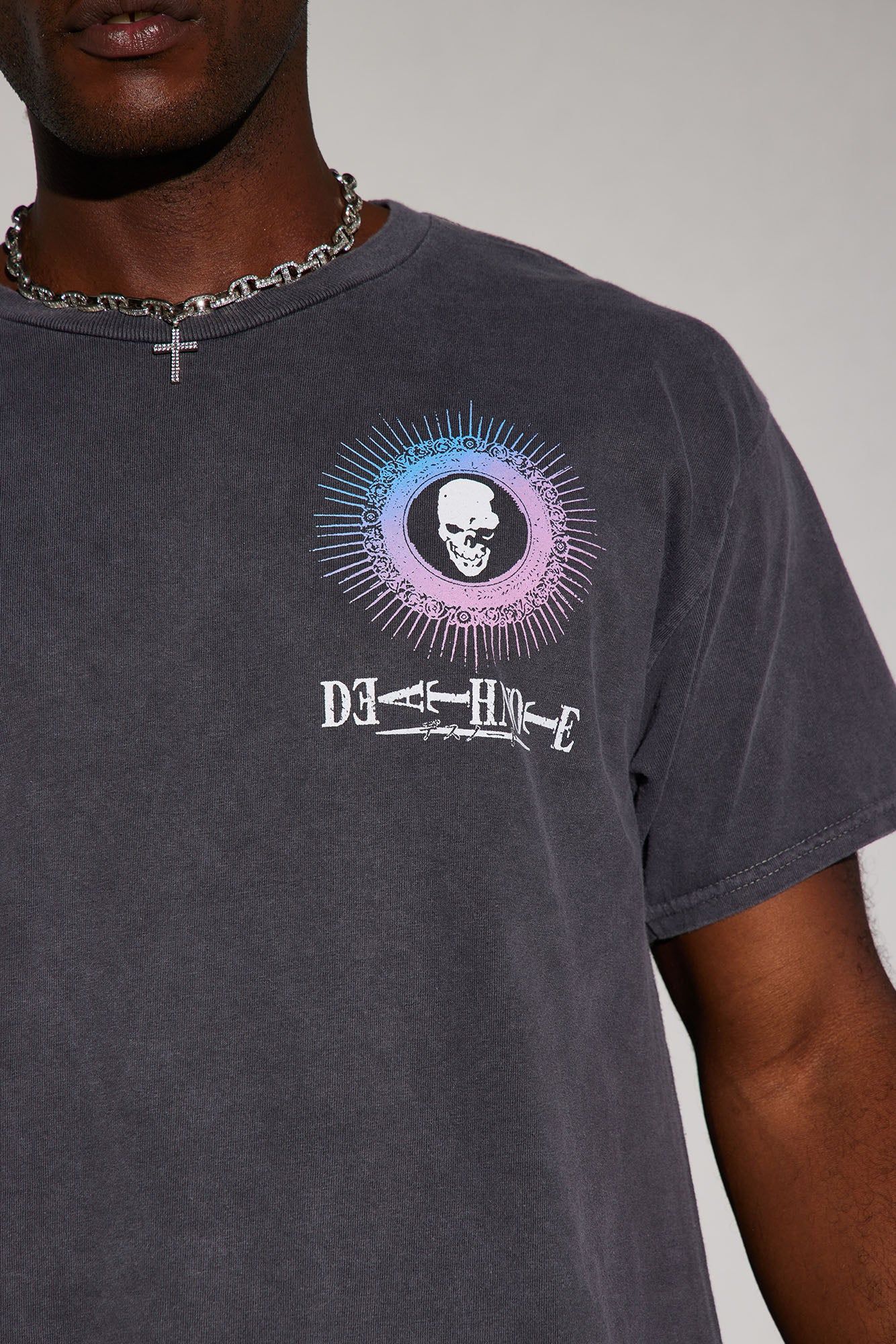 Death Note Vigilance Short Sleeve Tee - Black sold by Fashion Nova product image thumbnail 4