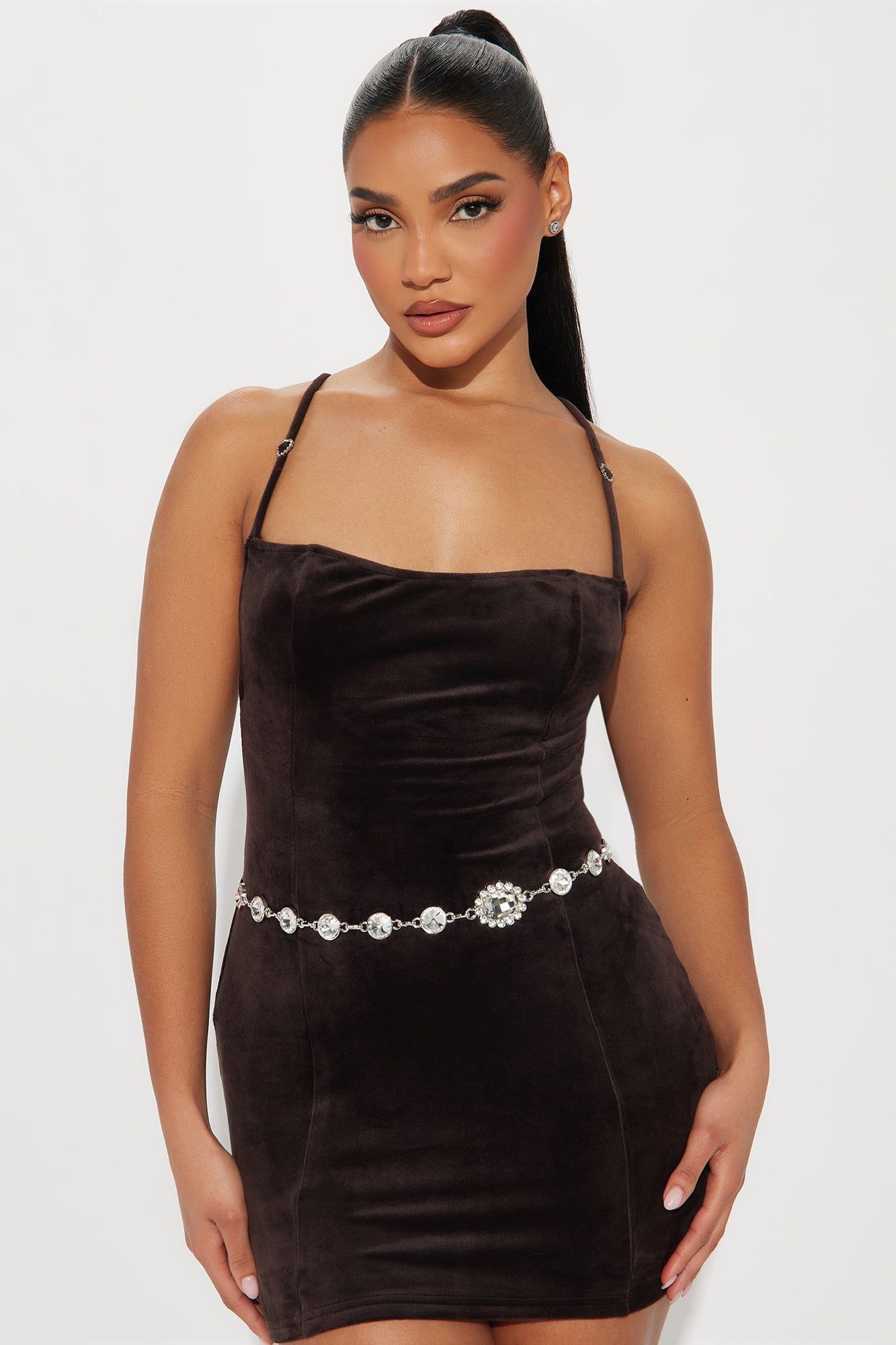 Running The Night Chain Belt - Silver sold by Fashion Nova product image thumbnail 2