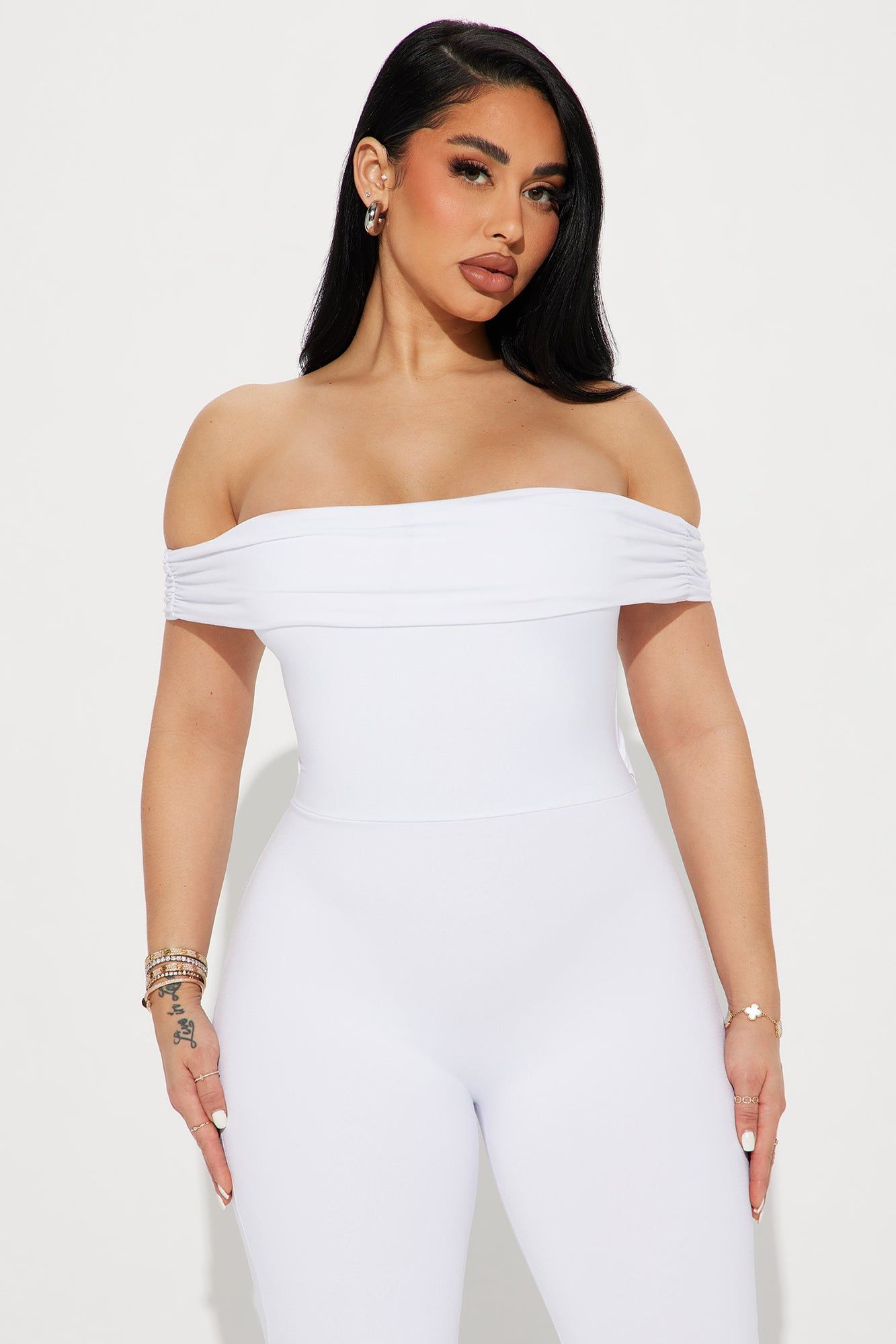 Anything You Want Double Lined Jumpsuit - White sold by Fashion Nova product image thumbnail 2