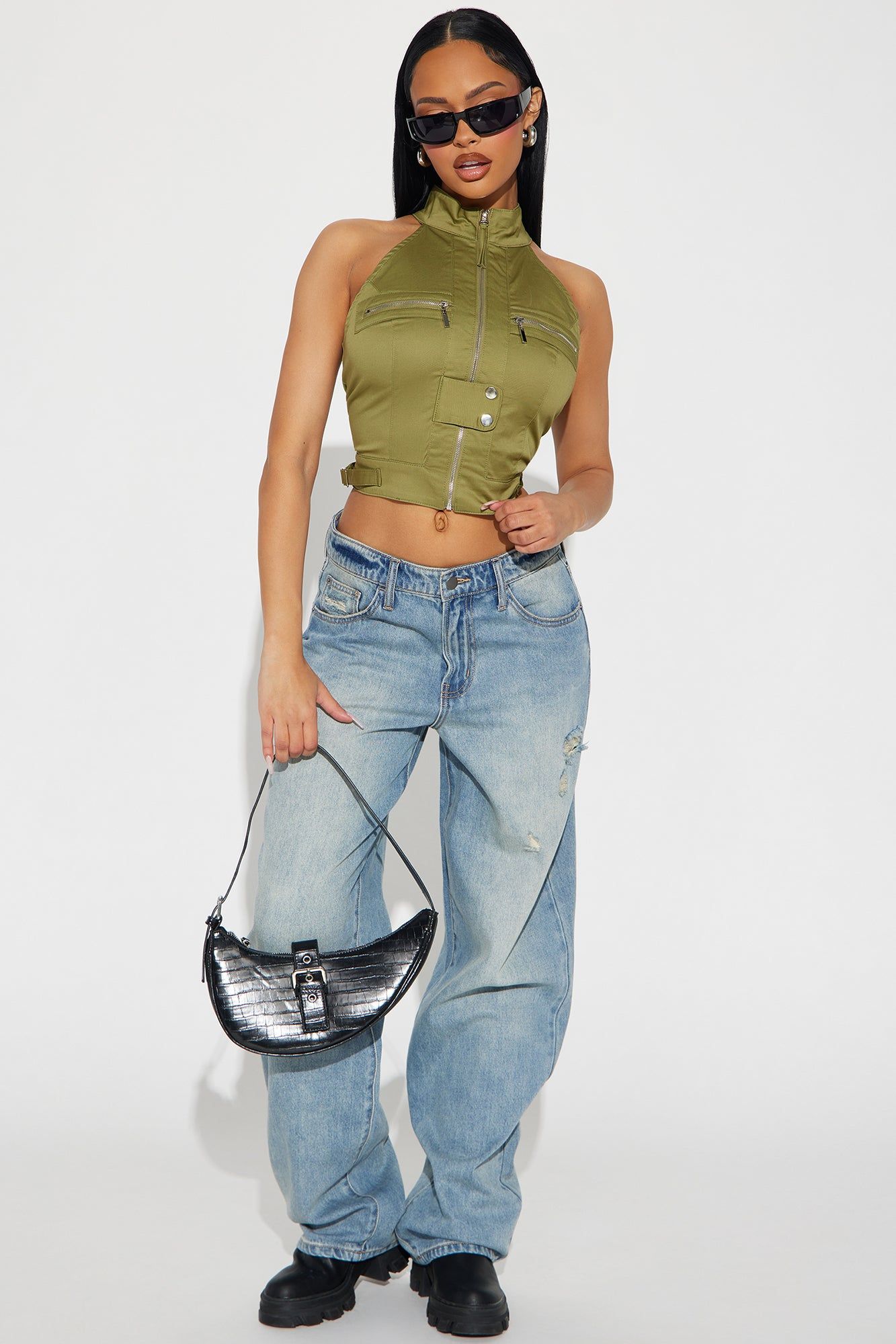 Don't Play Top - Olive sold by Fashion Nova product image thumbnail 2