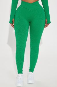 Namaste Seamless Active Leggings - Kelly Green sold by Fashion Nova