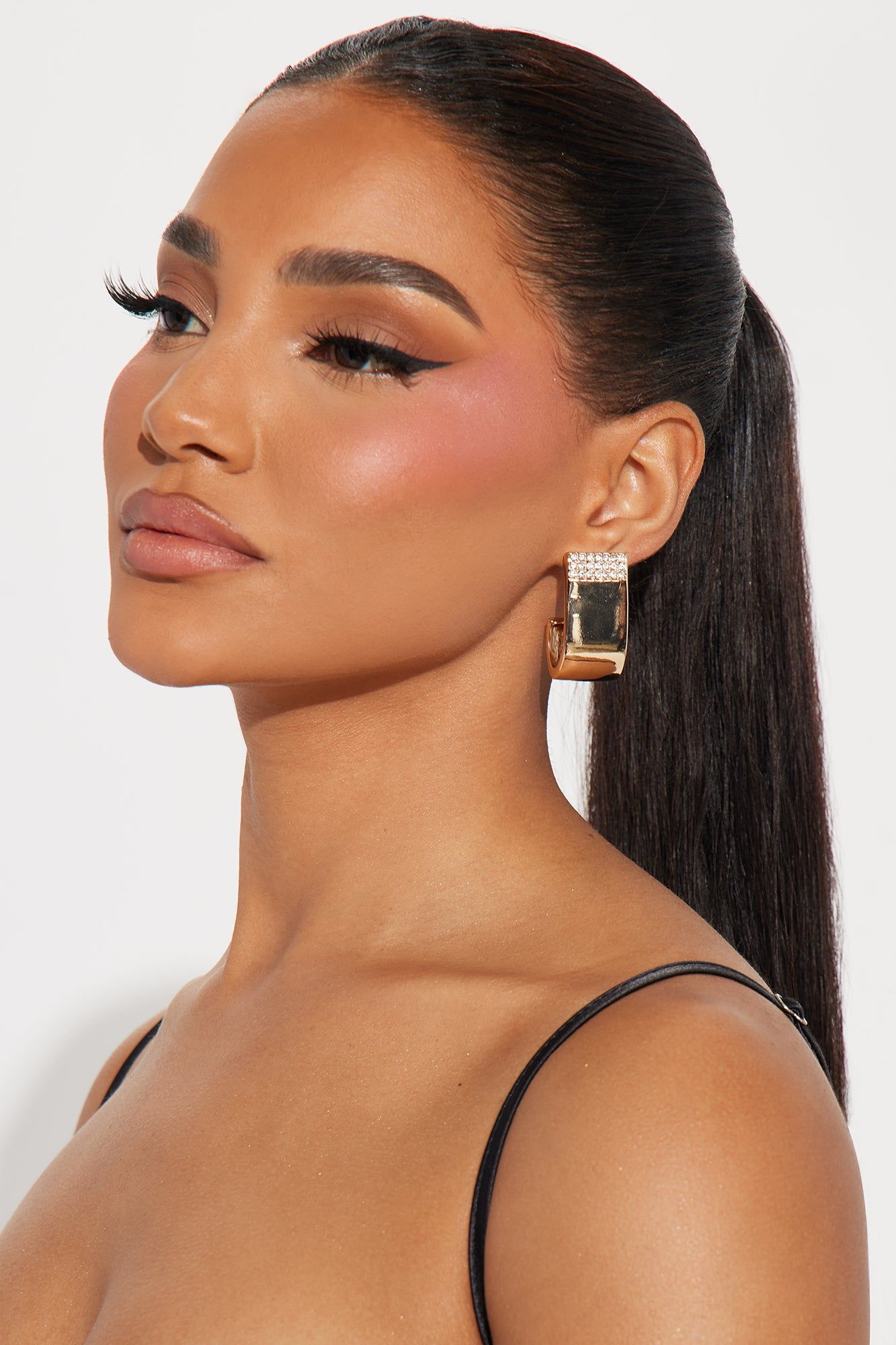Spoiled Rich Earrings - Gold sold by Fashion Nova product image thumbnail 2