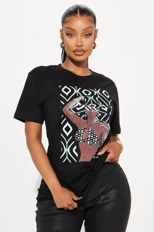 Feelin Fabulous Tee - Black sold by Fashion Nova