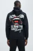 Joker Last Laugh Hoodie - Black sold by Fashion Nova