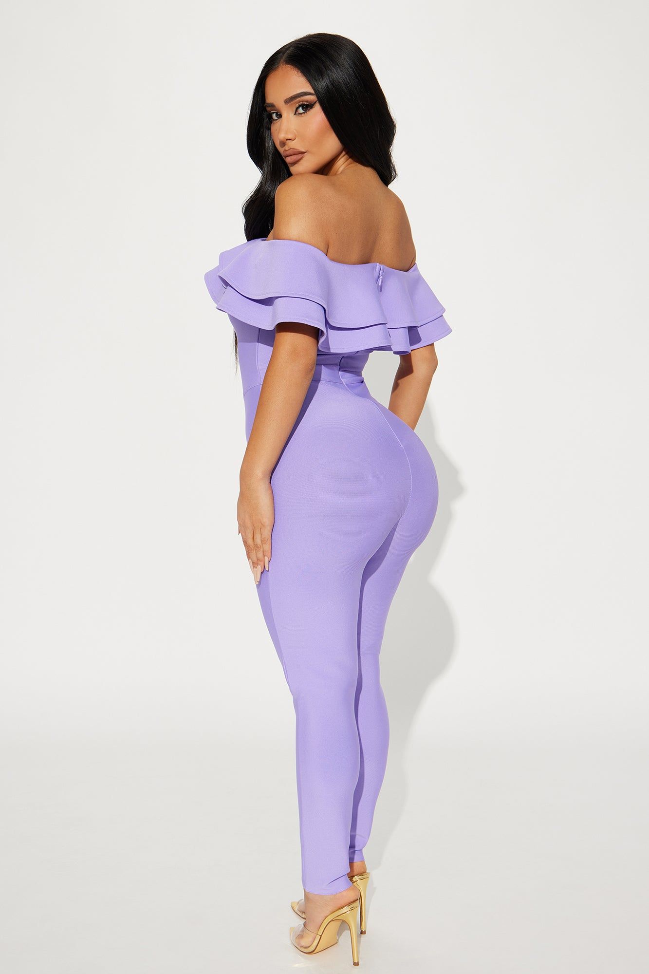 Bloom For You Bandage Jumpsuit - Lavender sold by Fashion Nova product image thumbnail 3