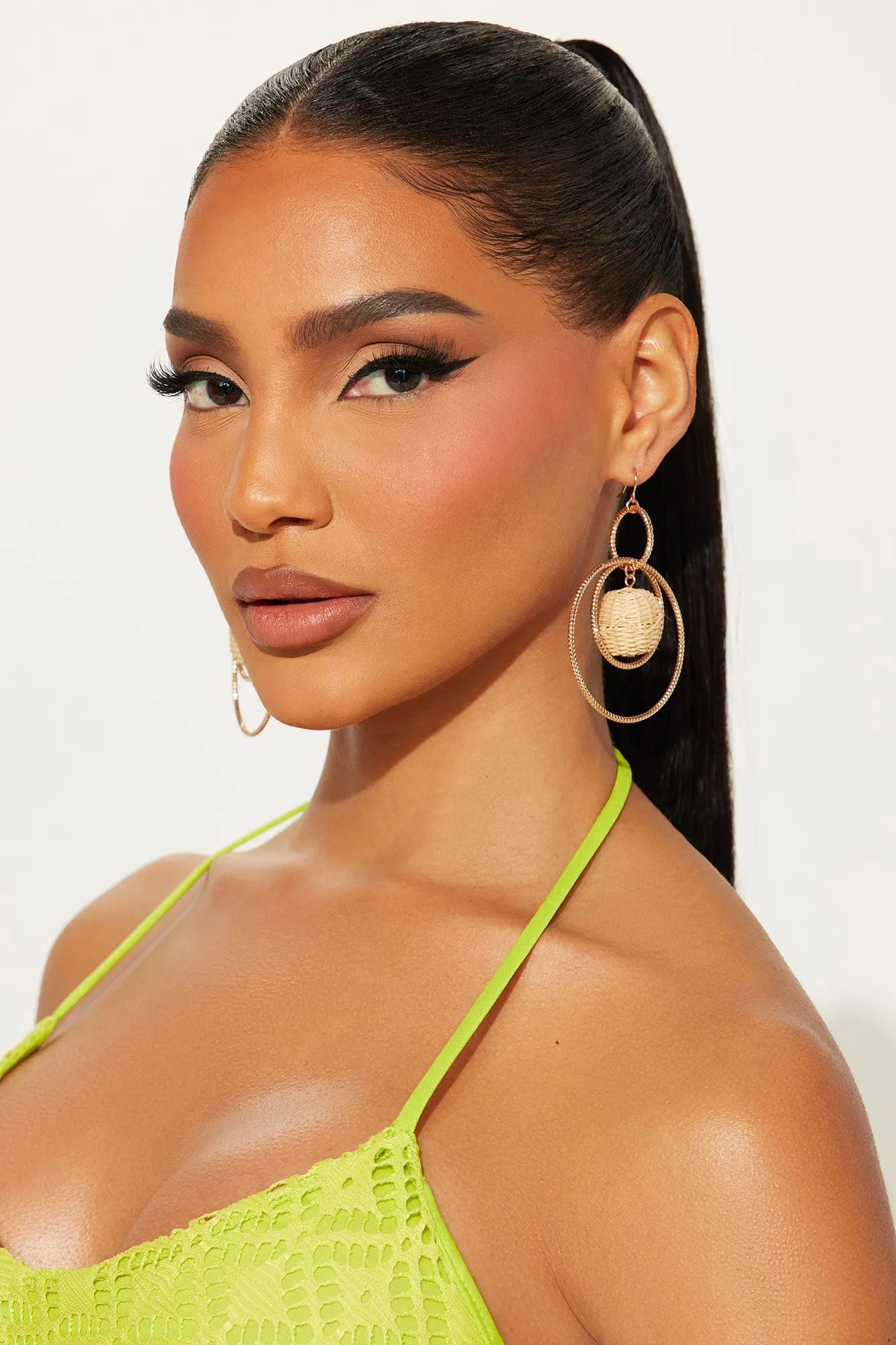 Sea You Around Earrings - Gold/combo sold by Fashion Nova product image thumbnail 2