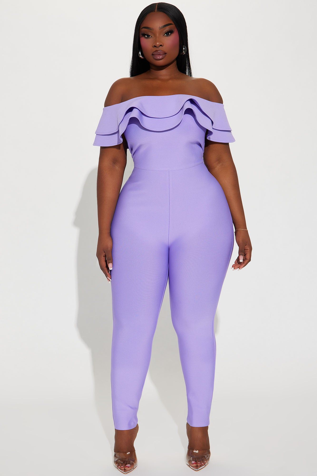 Bloom For You Bandage Jumpsuit - Lavender sold by Fashion Nova product image thumbnail 5