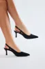 Asher Slingback Pumps - Black sold by Fashion Nova