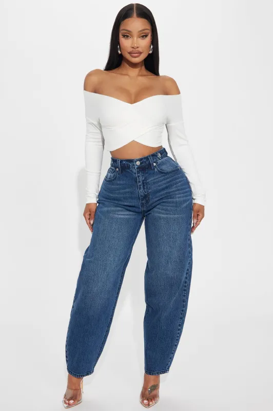 For The Record Stretch Taper Leg Jeans - Dark Wash sold by Fashion Nova