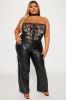 No Hard Feelings Choker Tube Top - Black sold by Fashion Nova