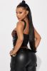 No Hard Feelings Choker Tube Top - Black sold by Fashion Nova