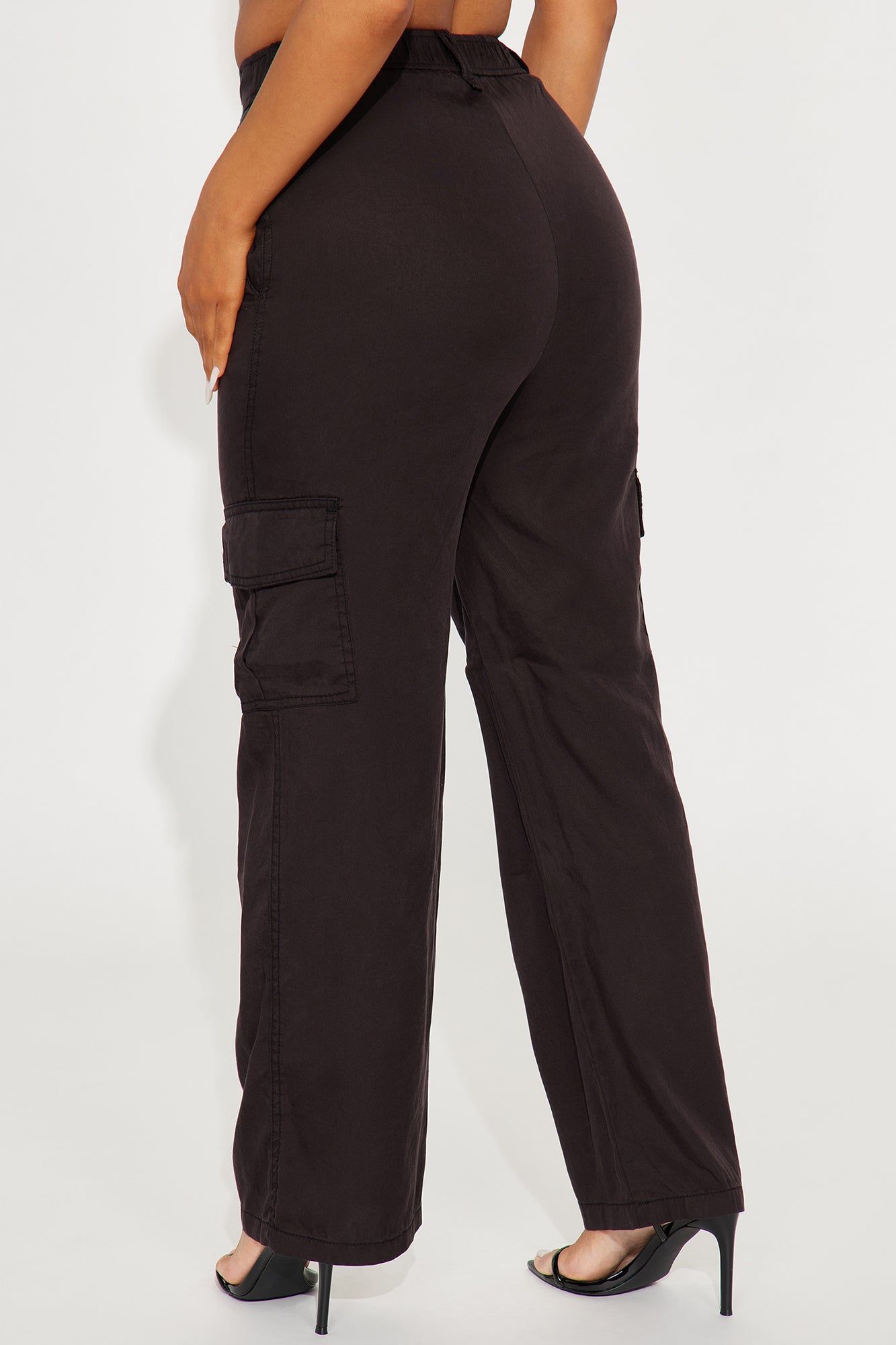 Gianna Wide Leg Cargo Pant - Black sold by Fashion Nova product image thumbnail 3