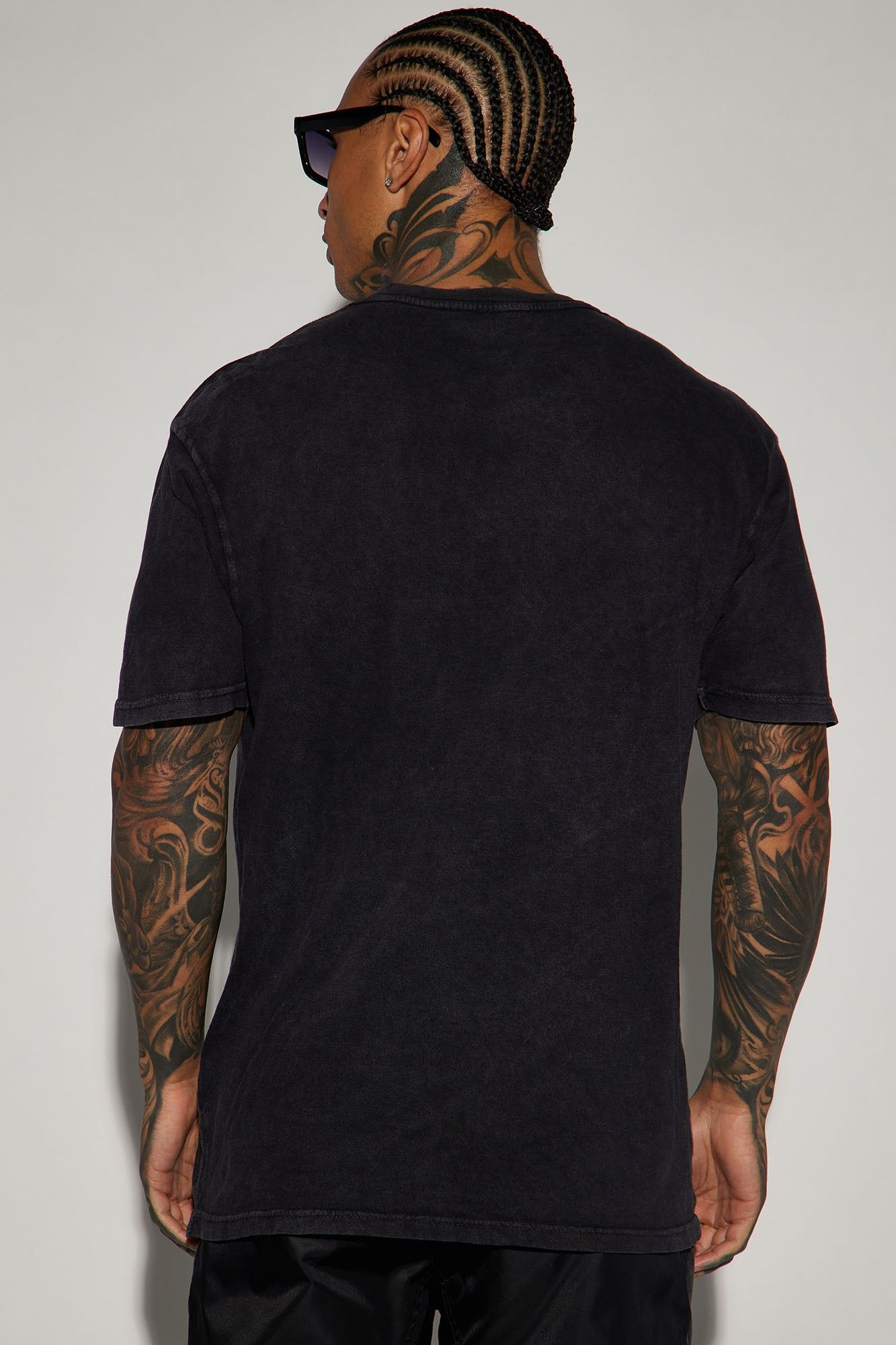 Master Of Self Short Sleeve Tee - Black sold by Fashion Nova product image thumbnail 4