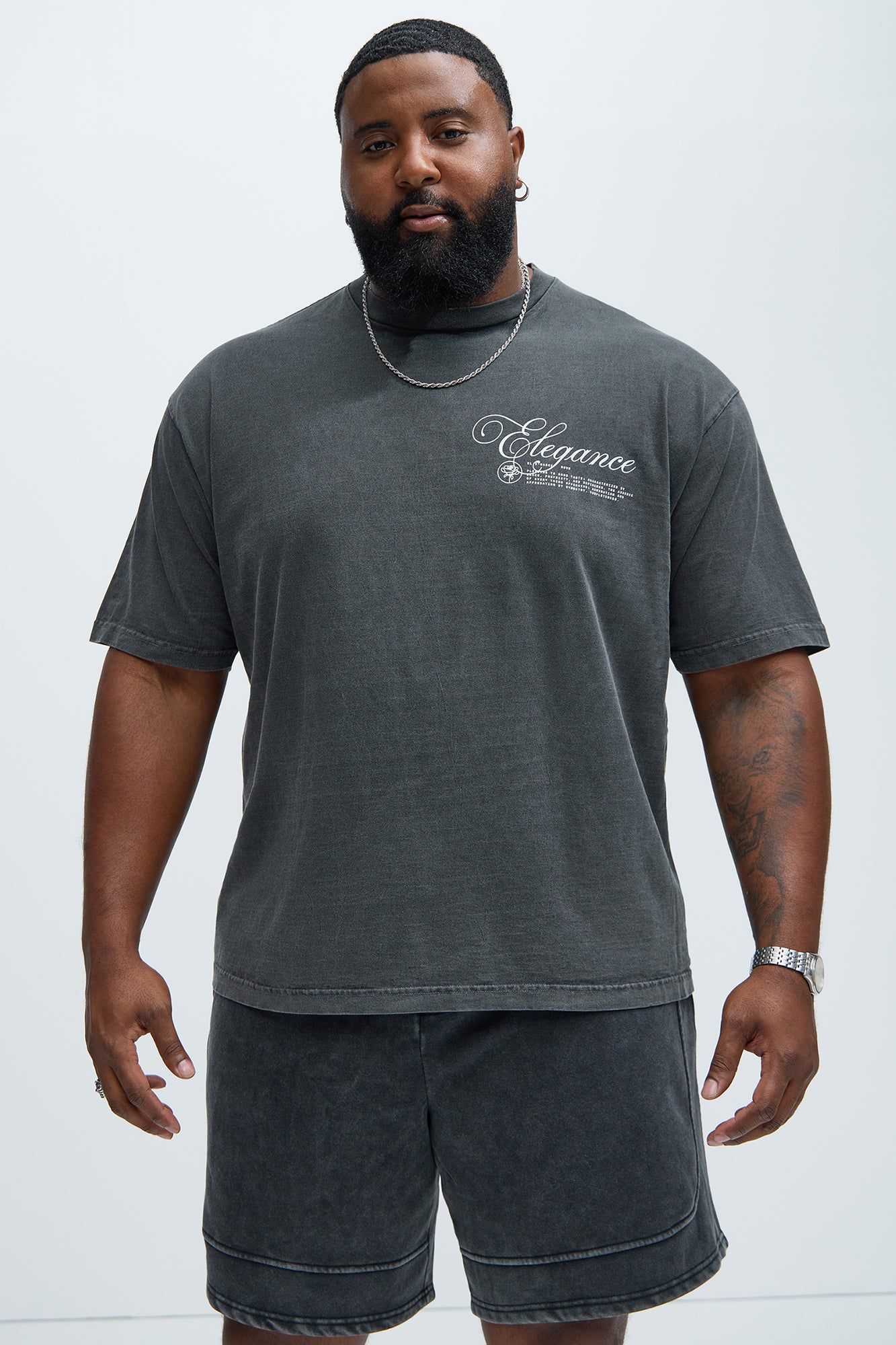 Elegance Short Sleeve Tee - Black sold by Fashion Nova product image thumbnail 5