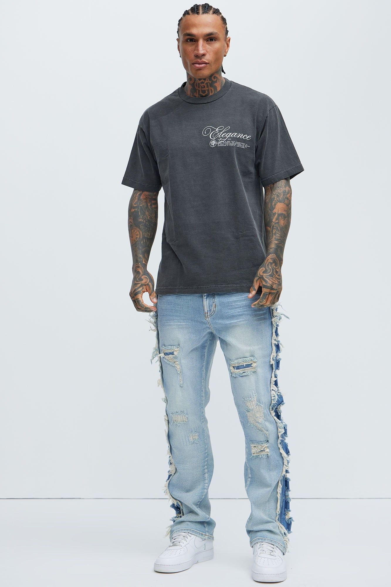 Elegance Short Sleeve Tee - Black sold by Fashion Nova product image thumbnail 3